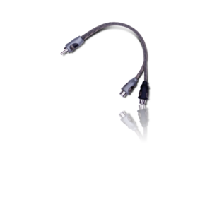 RFIY-1M - Rockford Fosgate - Twisted Pair Y-Adapter 1 Male To 2 Female