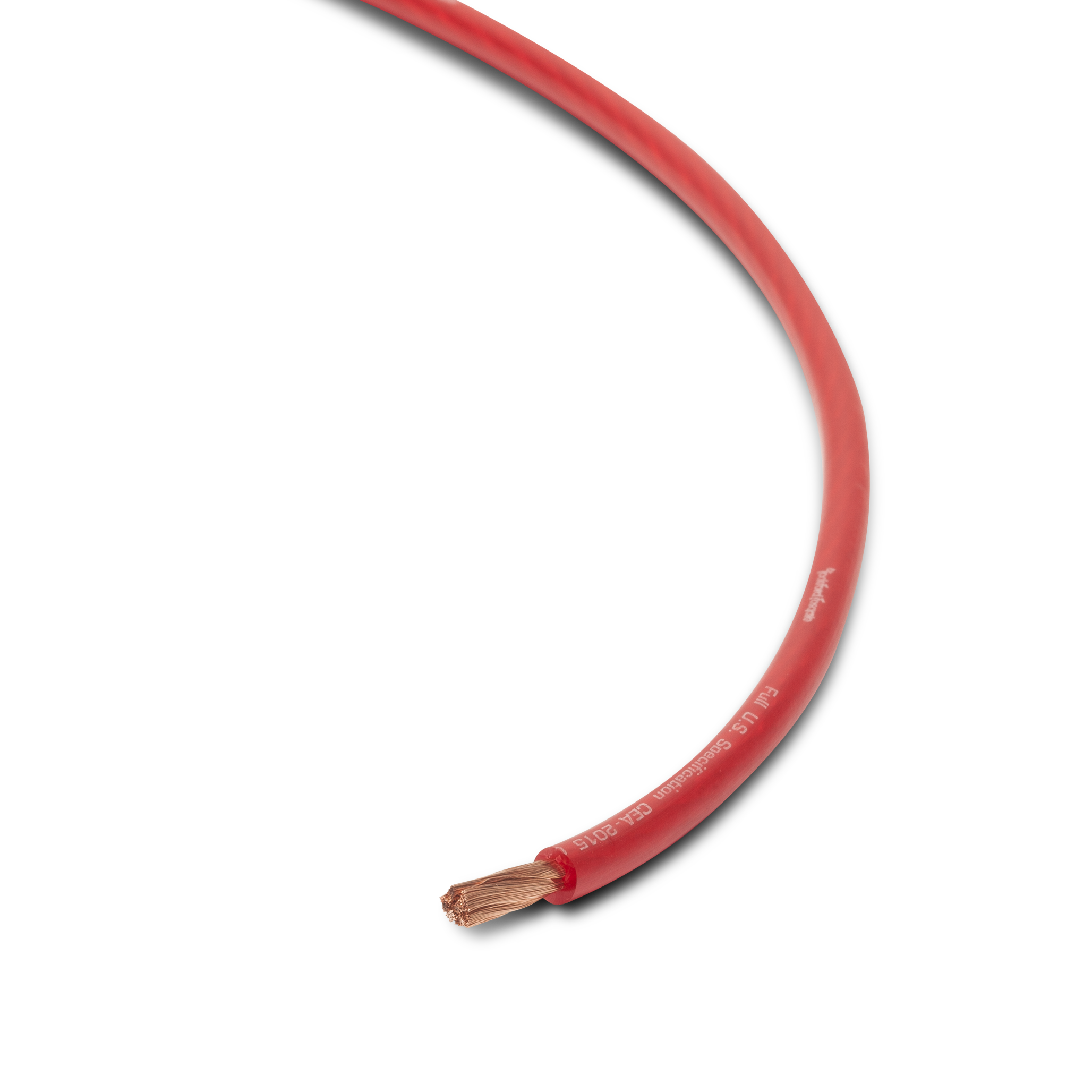 RFW8R - Rockford Fosgate - 8 AWG Frosted Red Wire - Image 2